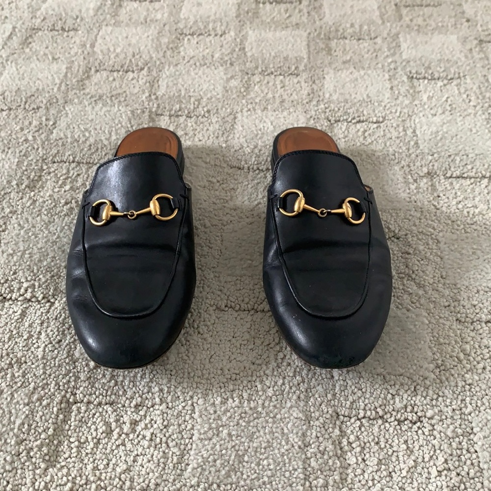 Gucci Women’s Princetown Leather Slipper